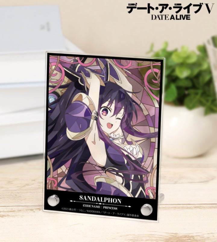デート・ア・ライブV Aure Glass：十香のA6アクリルパネルは2,233円の公式見本。