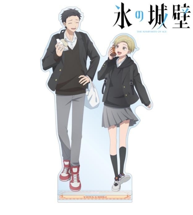 安曇美姫と日野陽太の集合BIGアクリルスタンド。小雪と湊とは別のペア柄。