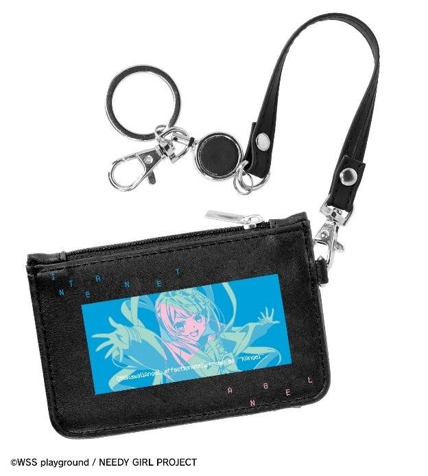 超てんちゃんのキャラクタービジュアル入り付属パスケースの公式見本。