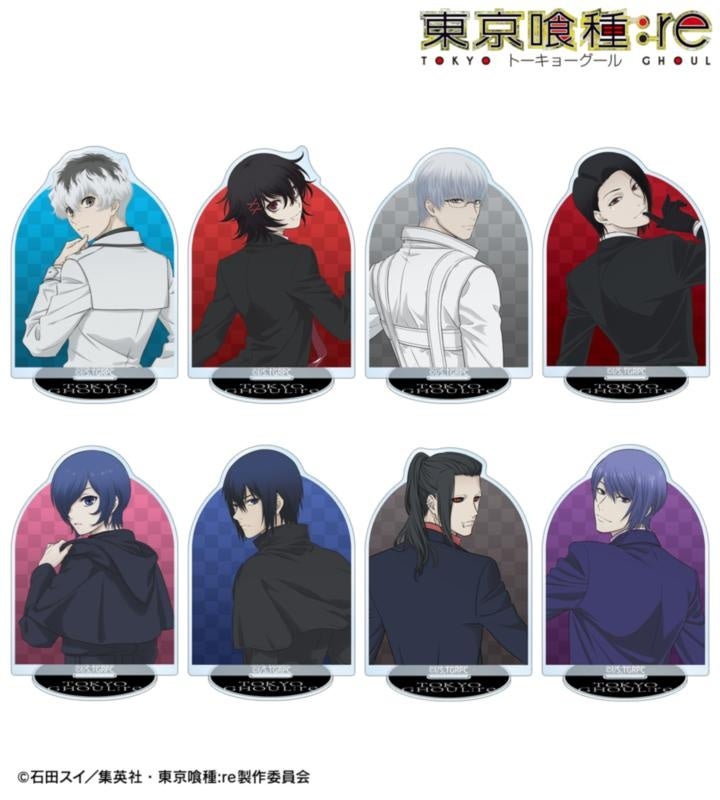 東京喰種:reの描き下ろし 戦う背中ver. トレーディングアクリルスタンドの公式商品見本。