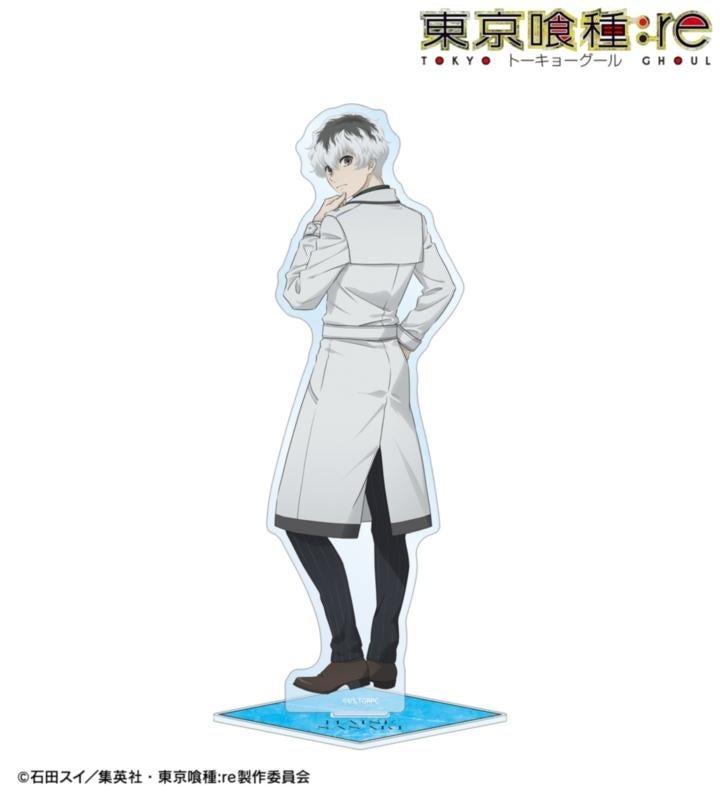 東京喰種:reの描き下ろし 佐々木琲世 戦う背中ver. BIGアクリルスタンドの公式商品見本。
