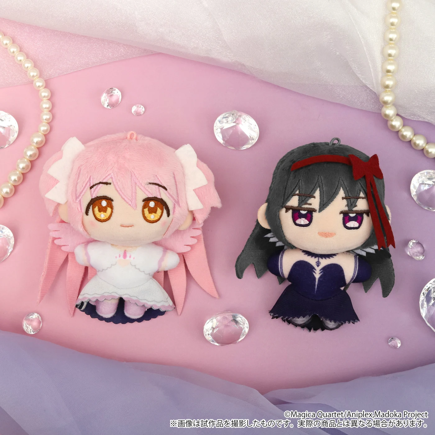 アルティメットまどかと悪魔ほむらのぬいパル商品見本