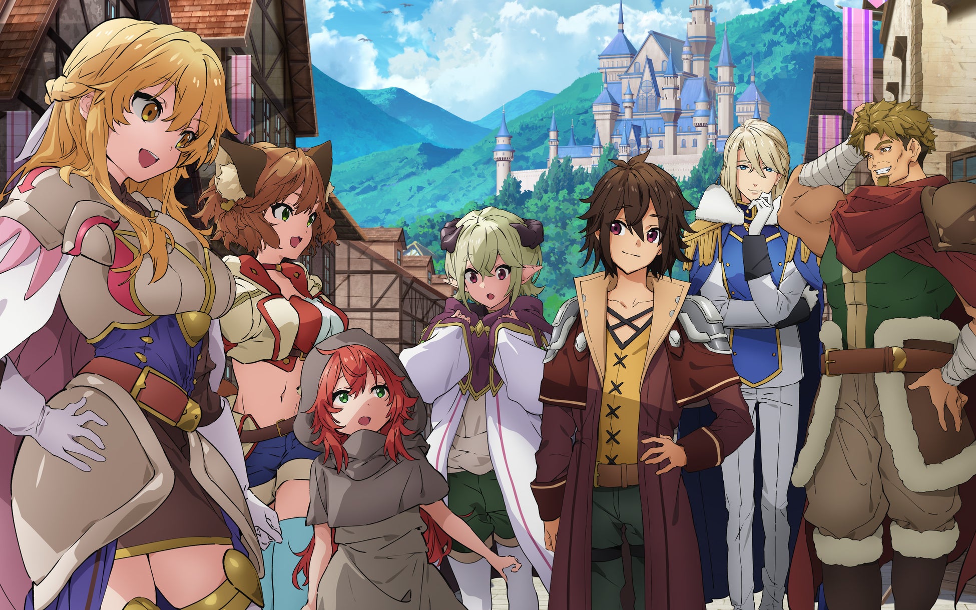 TVアニメ『ここは俺に任せて先に行けと言ってから10年がたったら伝説になっていた。』2026年夏の公式キービジュアル